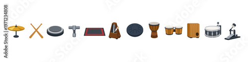 Drum Kit and Percussion Instruments