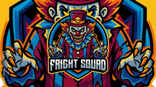 Fright Squad Logo Design Concept.