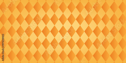 Bavarian Oktoberfest pattern with blue and white rhombus Flag of Bavaria Oktoberfest yellow checkered background