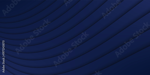 Premium background design with diagonal dark blue and gold line pattern. Vector horizontal template for digital lux business banner, formal invitation, luxury voucher, prestigious gift certificate