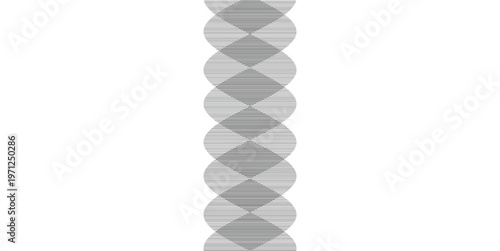 Abstract Sound Wave Design with Audio Frequency Lines on Minimal Background