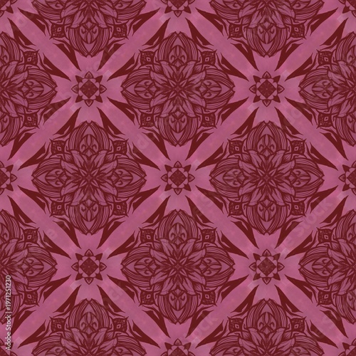 seamless damask pattern