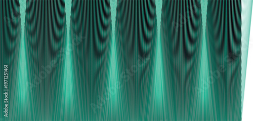 Abstract Sound Wave Design with Audio Frequency Lines on Minimal Background