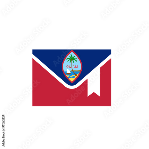 Guam  Marked Mail In Icon