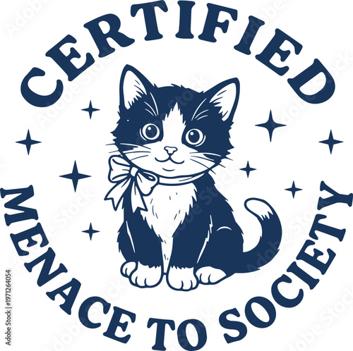 Certified menace to society SVG