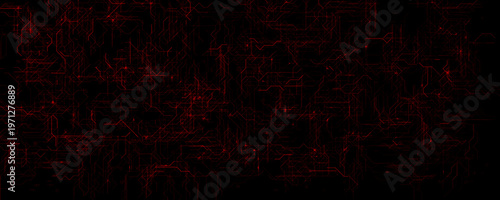 Hacker Attack Cyber Security Digital Data Breach Computer Fraud Red Code Cyberattack Screen Alert. Malware Internet Crime Cybersecurity Software Technology System Network Protection. Vector Concept