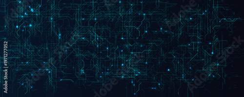 Hacker Attack Cyber Security Digital Data Breach Computer Fraud Blue Code Cyberattack Screen Alert. Malware Internet Crime Cybersecurity Software Technology System Network Protection. Vector Concept.