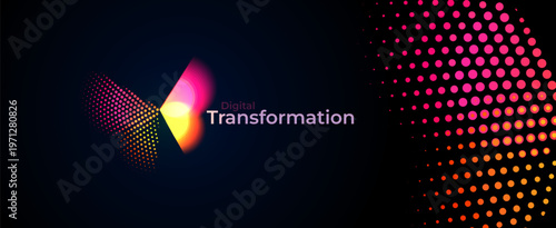 Digital Transformation Business Butterfly Logo Icon Symbol, Big Data Research Analytics Technology, AI Tech Strategy for Business Growth. Abstract Neon Insect Butterfly Robot. Vector Illustration