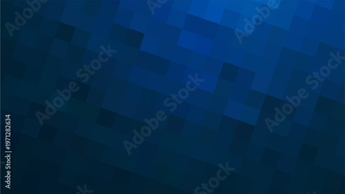 Deep Blue Pixelated Gradient Background with Dark and Cool Tones - Minimalist Abstract Digital Art for Modern Design, Technology, and Atmospheric Visual Projects