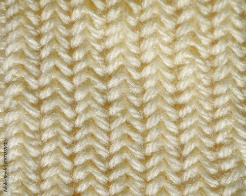 Obraz na płótnie Winter yarn, knitting. Texture of wool pattern.