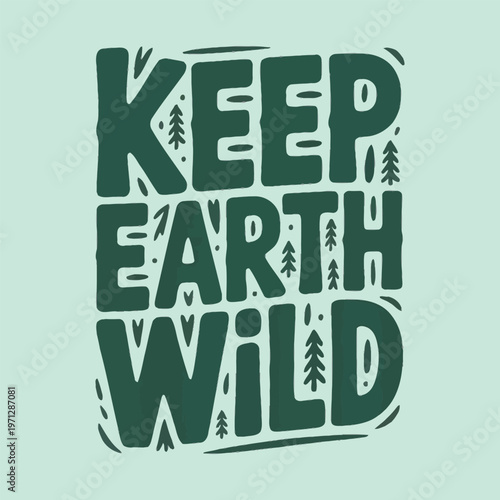 eco  nature t shirt design