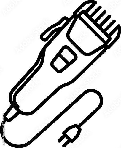 Electric Hair Clipper Device.