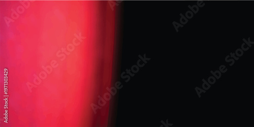 Red and black wave backgrounds with light red and white curtains feature a green motion design and dark texture illustration using a blue fire ray animation line in space