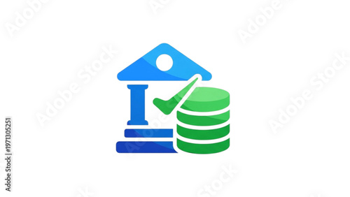 Real estate concept with house and money illustration