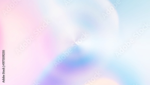 Smooth Pastel Color Flow Background. Modern Soft Holographic Texture