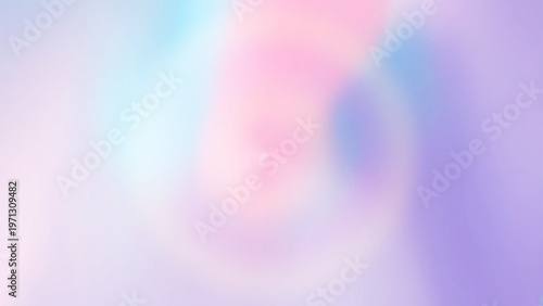 Smooth Pastel Color Flow Background. Subtle Iridescent Light Background. Modern Soft Holographic Texture