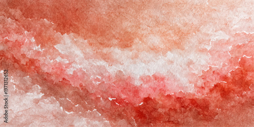 A macro closeup of red caviar and ice textures creates a grunge pink paper pattern on a paint surface with a meat material design for a decorative food wallpaper backgrounds illustration