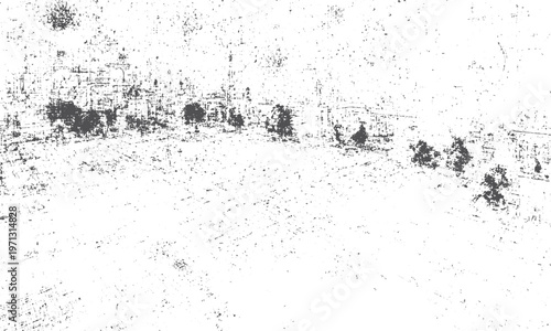 Old film effect texture with distressed black and white scratches , Grunge scratched texture with retro paper effect black and white