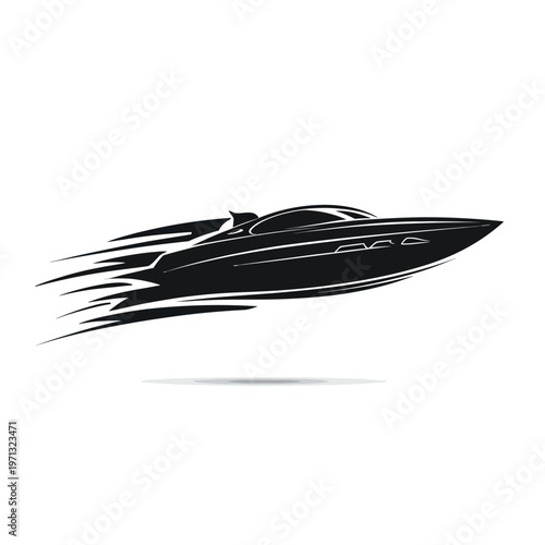 Black blender silhouette on white background.