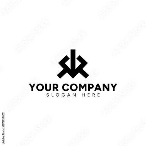 Free Download Contemporary logo monogram with clean approach - GFXLoad