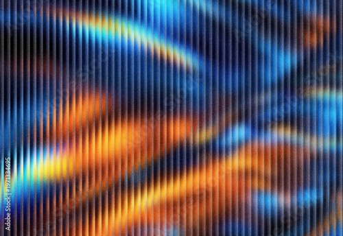 Obraz na płótnie Abstract colorful vertical light streak background with vibrant gradient blur an