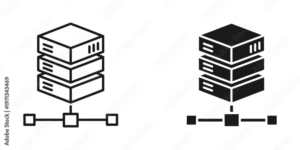 Φωτογραφία Comparison of network storage configurations with different server setups and co