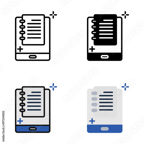 Digital Notebook is an electronic platform for writing, organizing, and storing notes in a structured and searchable format.