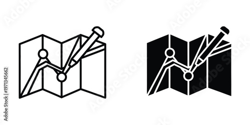 Contrasting visual representation of upward trends with bolts on open books symbolizing success and security