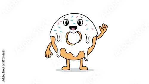 Charming collection of six small fairytale houses in different designs nestled among vibrant green leaves and colorful wildflowers.