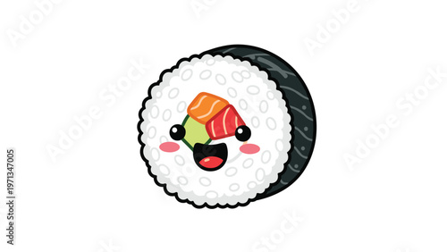 Detailed illustration of a woman with a white facial mask and a towel on her head standing in a blue tiled bathroom in front of a mirror.