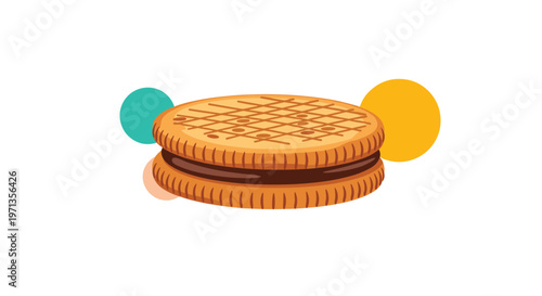 Japanese koi carp fish swimming in graceful motion with orange and white scales depicted in a traditional artistic style on white background.