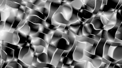 Abstract Monochrome Background Dark Coal Smoke Swirling Grayscale Marble Texture