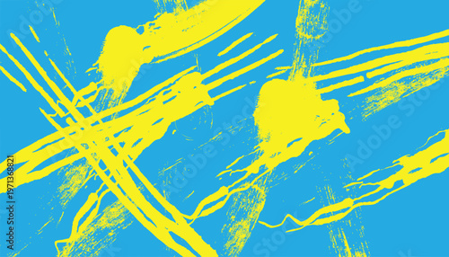 Abstract colorful paint brush stroke background vibrant artistic acrylic texture modern expressive grunge splash pattern creative vector design backdrop