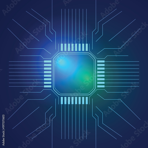 Abstract Blue Starfield Background - Luminous Diagonal Light Streaks and Data Points for 2026 Space & Tech UI, Futuristic Cyber Tech Network & AI Infrastructure also can be use able in flyer backgroun