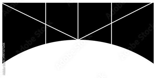 Display for photo collage gallery template layout. moodboard for family, business and people grid collage. black  and white vector illustration.