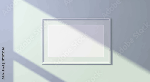 blank photo frame