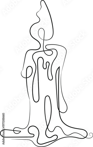 Vector illustration of a cartoon character silhouette featuring a black and white fashion sketch of a naked woman in a beauty line art design