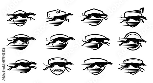 Eyes with various expressions and makeup.