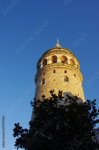 Türkiye - Medieval Galata Tower built by the Genoese