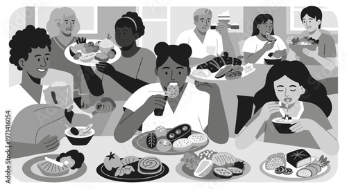 A person cuts a slice of pie with a knife, a moment of quiet anticipation before taking a bite, evoking a sense of comfort and satisfaction.