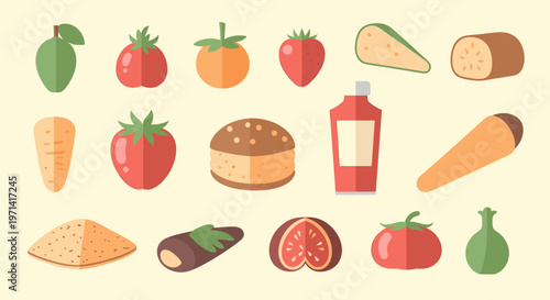 Illustration of a pizza slice with a split personality, symbolizing conflicting emotions or dual identity in a creative and humorous way.