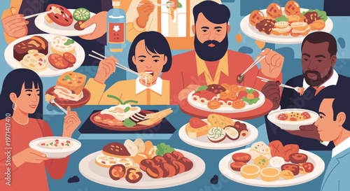 A cheerful woman holding a bowl of food with a smile, conveying a sense of warmth and hospitality.