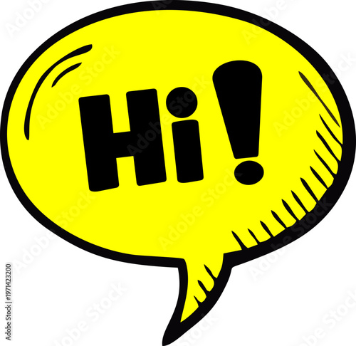 Cartoon comic sign burst clouds. Speech bubble, Hey Sign Hi sign expression and pop art text frames. Comics mem expressions speech, superhero book Bang label. Isolated vector symbols set