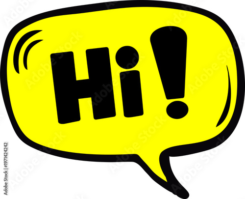 Cartoon comic sign burst clouds. Speech bubble, Hey Sign Hi sign expression and pop art text frames. Comics mem expressions speech, superhero book Bang label. Isolated vector symbols set