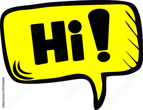 Cartoon comic sign burst clouds. Speech bubble, Hey Sign Hi sign expression and pop art text frames. Comics mem expressions speech, superhero book Bang label. Isolated vector symbols set