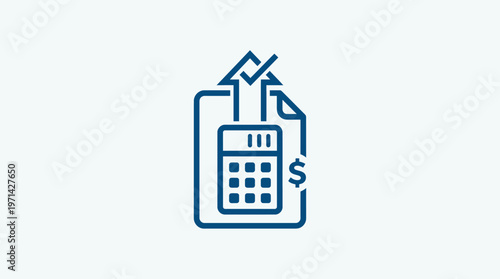 Icon of Financial Calculations and Approval