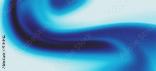 Bild auf Leinwand blur retro dark blue, green and black liquid wavy marble gradient background wit