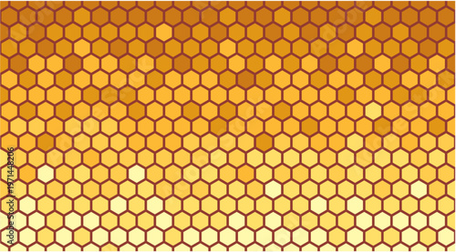 Honeycomb hexagon pattern background