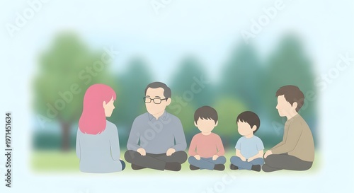 Minimal scene expressing acceptance.