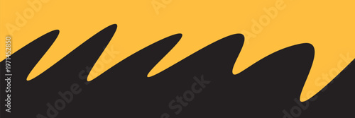 Black Dripping Liquid Silhouette on White.